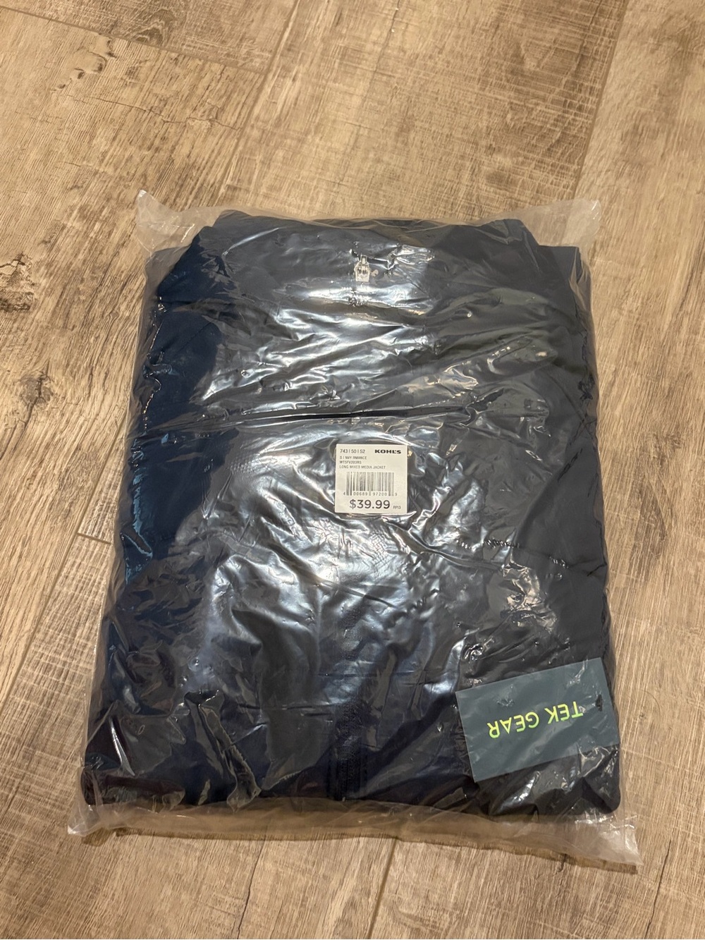 tek gear Navy Puffer Jacket
